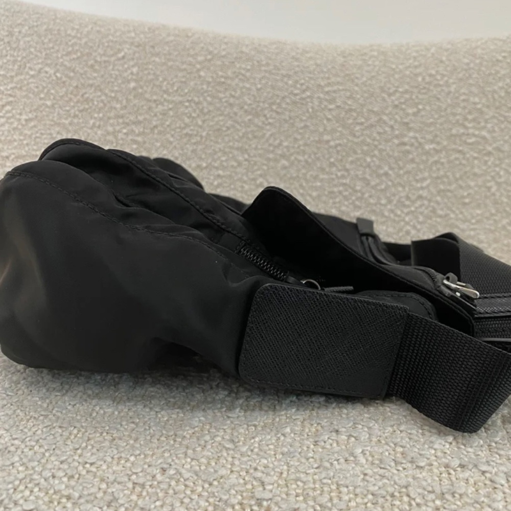 Authentic Pre-Owned Prada Vela Shoulder Bag Nylon Nero - Picture 10 of 16